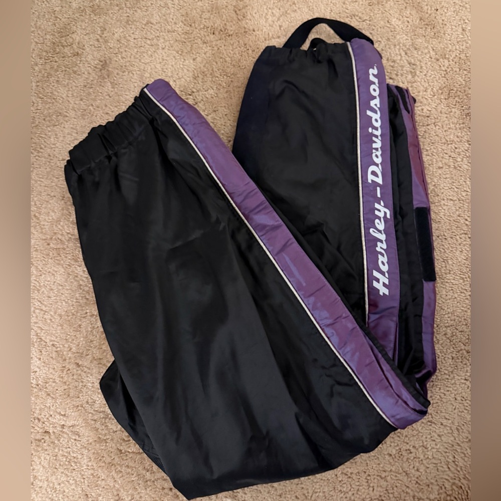 Harley Davidson Weather Resistant Womens Zip Off Overpant Pants